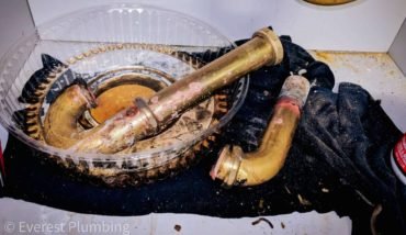 Kitchen Sink P-trap Cleaning
