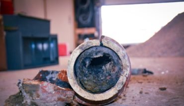 drain blocked due to corrosion of pipe