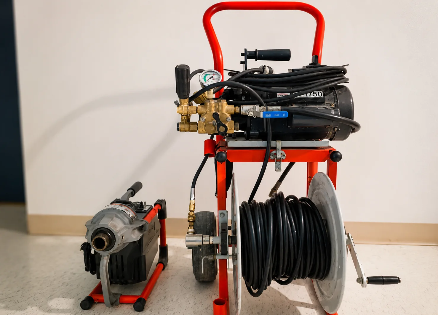 Drain cleaning equipment and tools