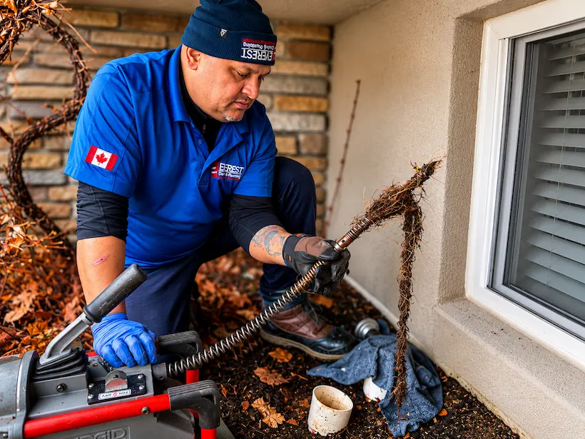 Drain Cleaning and root clearing services