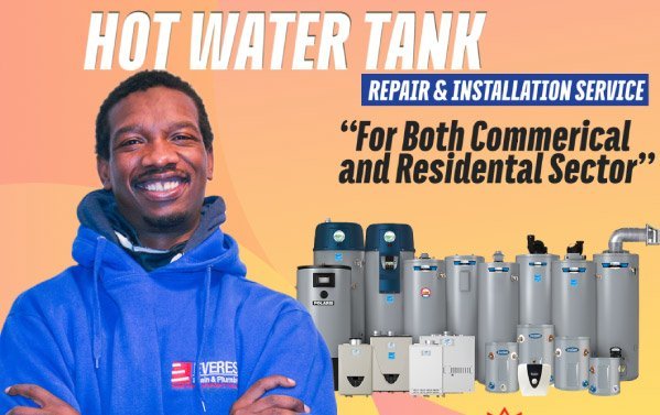 hot water tank installation repair and services