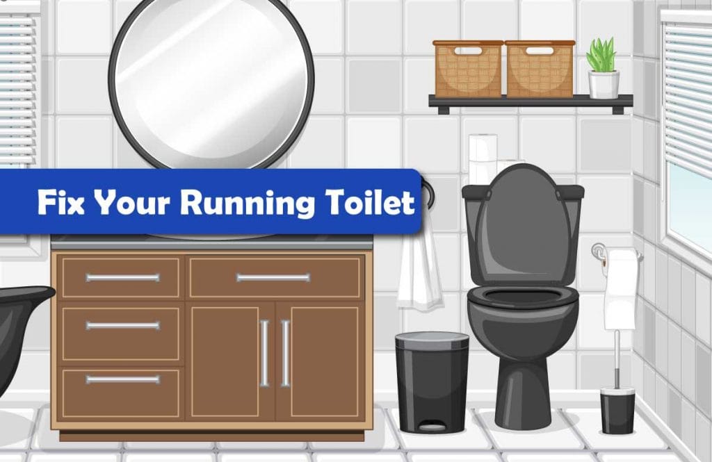 Toilet Running Continuously | Easy Fix For Running Toilet [2022]