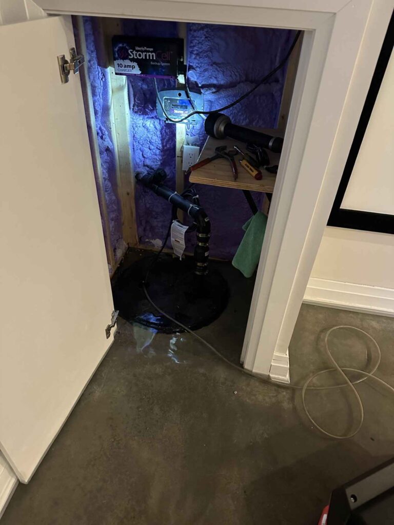 Sump Pumps Installation