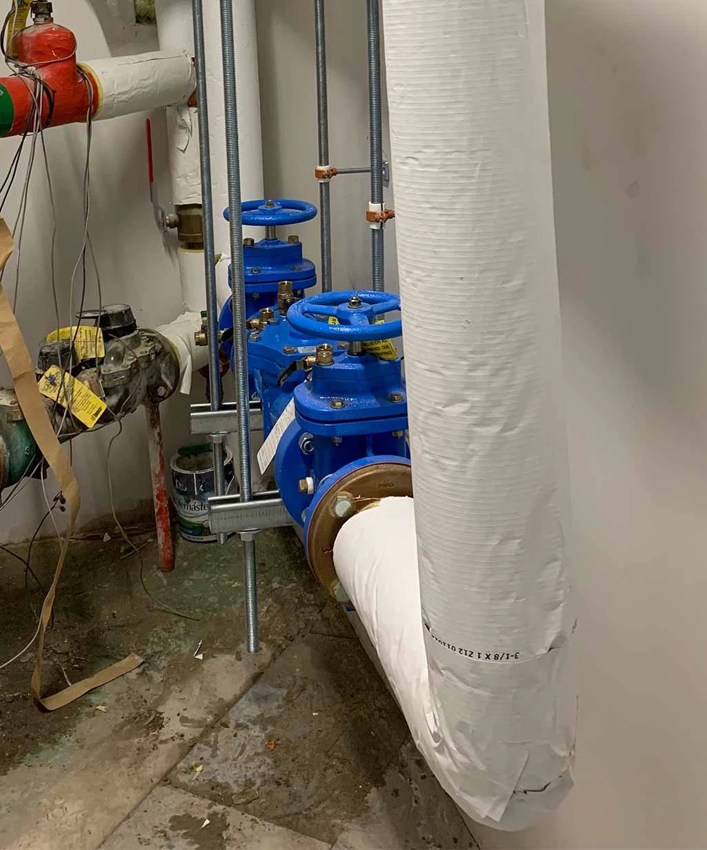 commercial backflow device installation