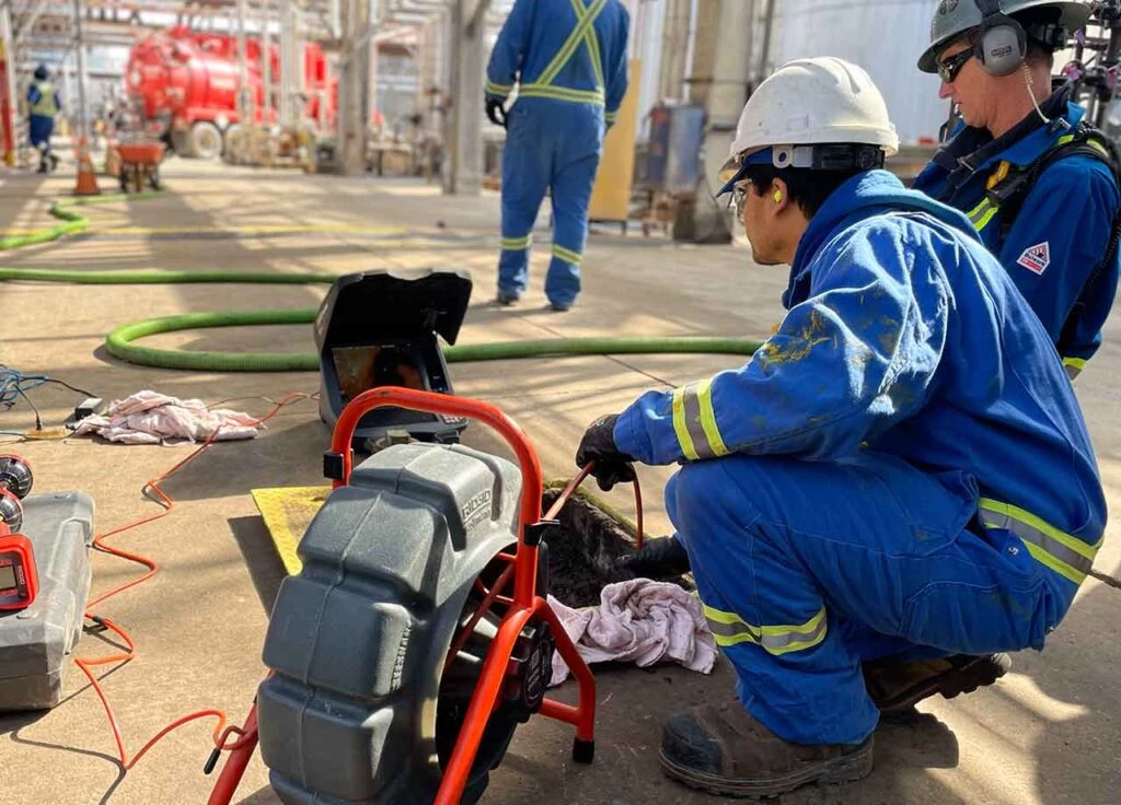 Video camera inspection for industrial settings