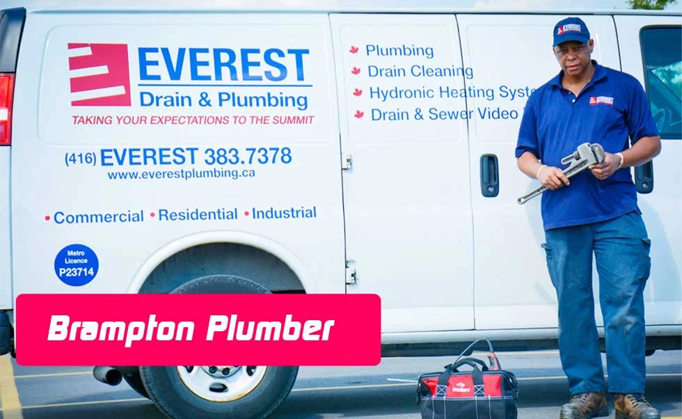 Everest Plumbing team serving Brampton residents