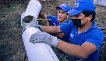 underground drain line replacement