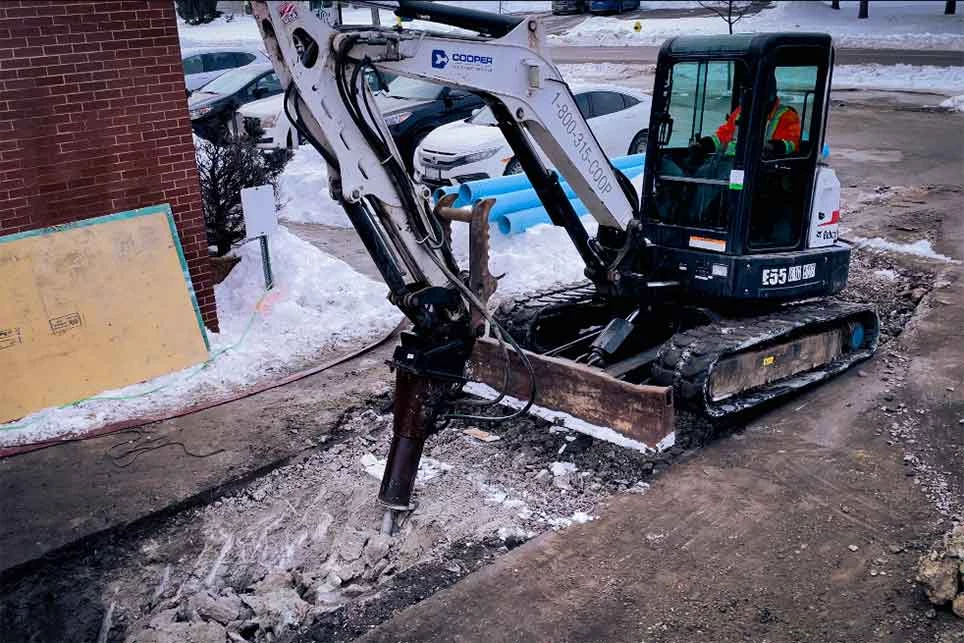 ground excavating