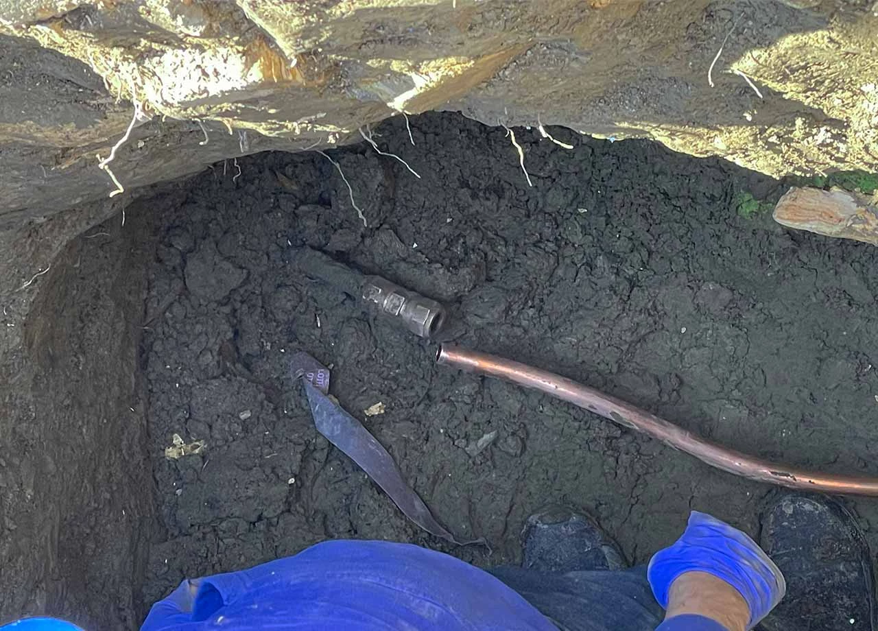 lead pipe replaced in near cabbage town home